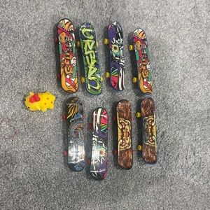 Colorful Finger Skateboard Set for Kids